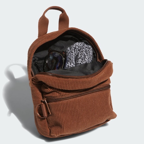 Adidas mini backpack TREFOIL 2.0 CURDUROY MINI BACKPACK - Picture 3 of 5
